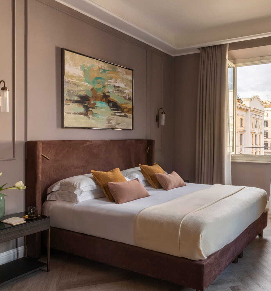 Deluxe Room with a view over Rome - Hotel Viminale, BZAR hotels in Rome